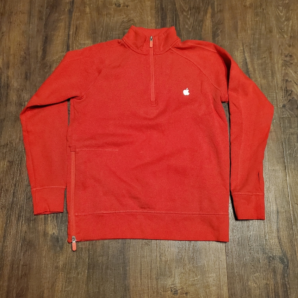 APPLE Mac S Red Sweater Phone Pocket